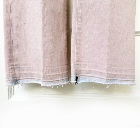 <J Brand> Pink Cropped Selena Jeans - Picture 6 of 15